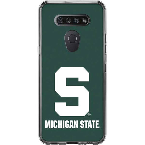 Michigan State University Spartans S LG K51/Q51 Clear Case