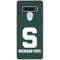 Michigan State University Spartans S LG Stylo 6 Clear Case