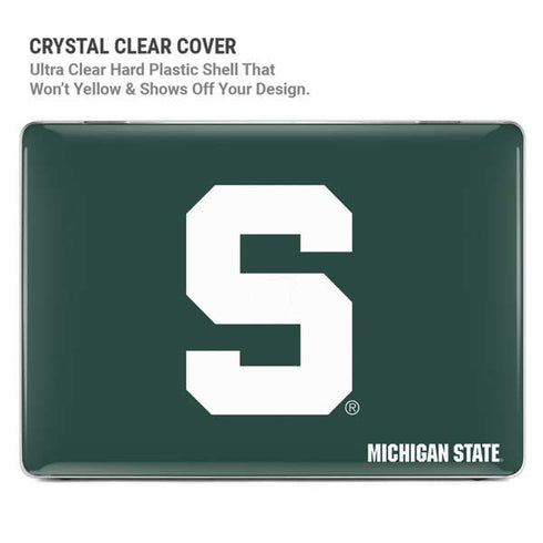 Michigan State University Spartans S MacBook Air 13in M1 (2021) Case plus Skin