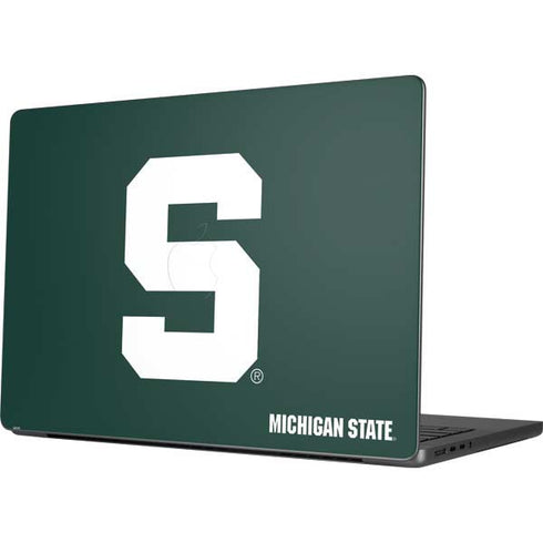 Michigan State University Spartans S MacBook Pro 14in (2021-24) Skin