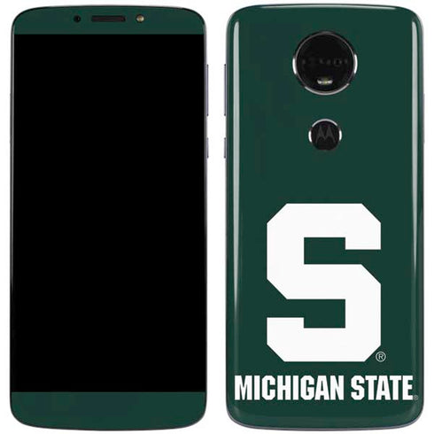 Michigan State University Spartans S Moto E5 Plus Skin
