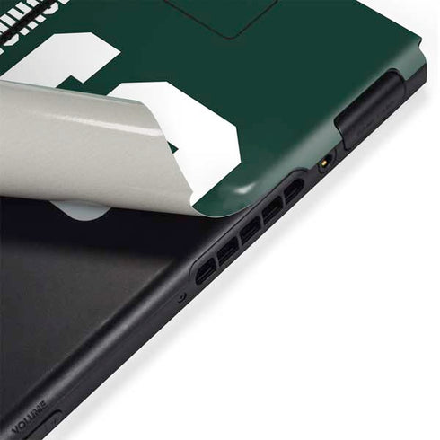 Michigan State University Spartans S Nintendo Switch Bundle Skin