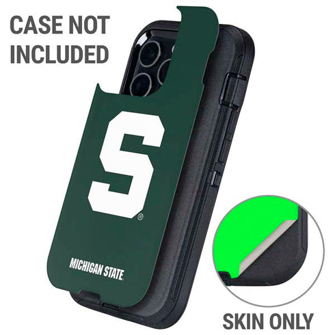 Michigan State University Spartans S Otterbox Defender iPhone Skin