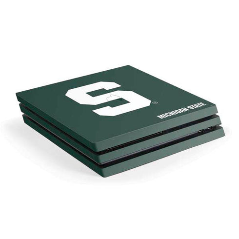Michigan State University Spartans S PS4 Pro Console Skin