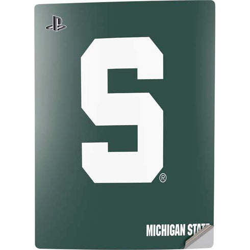 Michigan State University Spartans S PS5 Digital Edition Console Skin