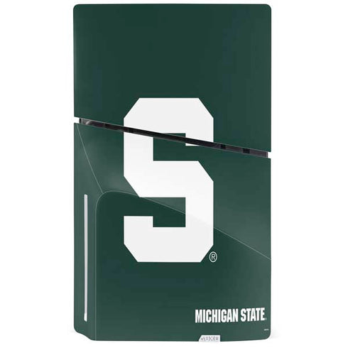 Michigan State University Spartans S PS5 Slim Disk Console Skin