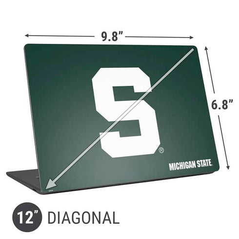Michigan State University Spartans S Universal Laptop 12in (9.8 x 6.8in) Skin