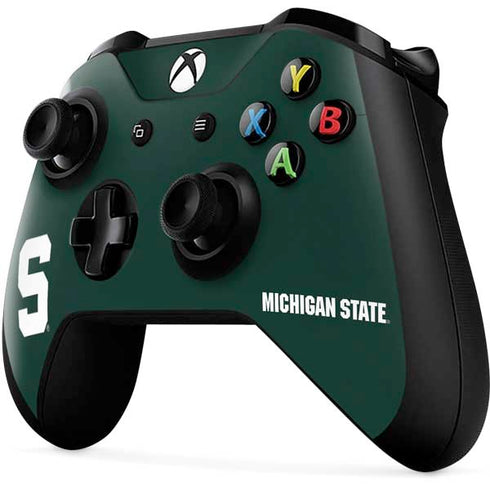 Michigan State University Spartans S Xbox One X Controller Skin