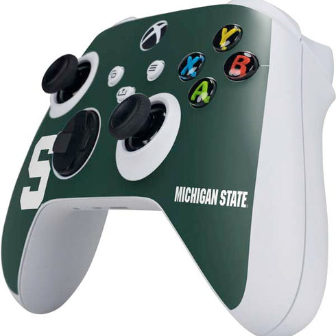 Michigan State University Spartans S Xbox Series S Controller Skin