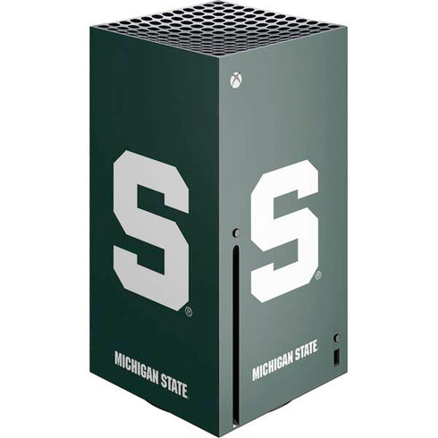 Michigan State University Spartans S Xbox Series X Console Skin