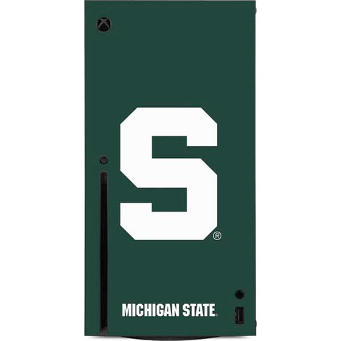 Michigan State University Spartans S Xbox Series X Console Skin
