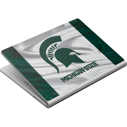 Michigan State University Spartans Jersey Surface Book Skin