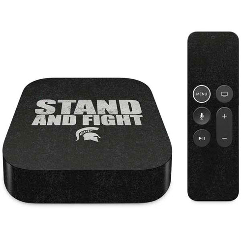 Michigan State University Stand and Fight Apple TV Skin