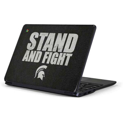 Michigan State University Stand and Fight Samsung Chromebook Skin