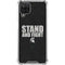 Michigan State University Stand and Fight Galaxy A12 Clear Case