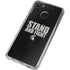 Michigan State University Stand and Fight Galaxy A21 Clear Case