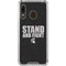 Michigan State University Stand and Fight Galaxy A30 Clear Case
