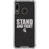Michigan State University Stand and Fight Galaxy A30 Clear Case