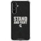 Michigan State University Stand and Fight Galaxy A54 5G Clear Case