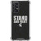 Michigan State University Stand and Fight Galaxy A72 5G Clear Case