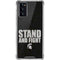 Michigan State University Stand and Fight Galaxy Note20 5G Clear Case