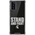 Michigan State University Stand and Fight Galaxy Note20 5G Clear Case