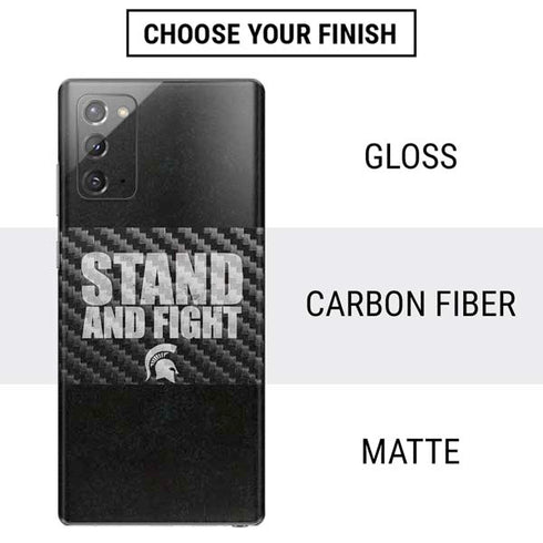 Michigan State University Stand and Fight Galaxy Note20 5G Skin