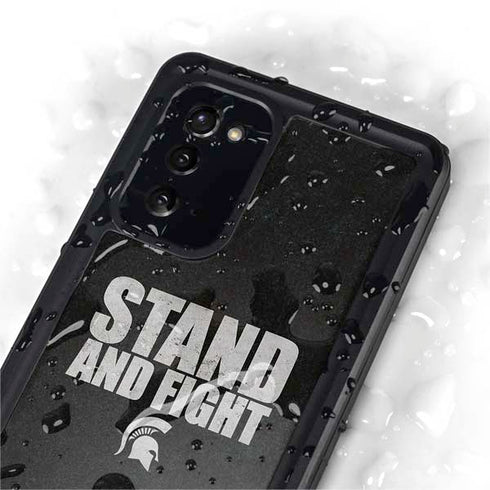 Michigan State University Stand and Fight Galaxy Note20 5G Waterproof Case