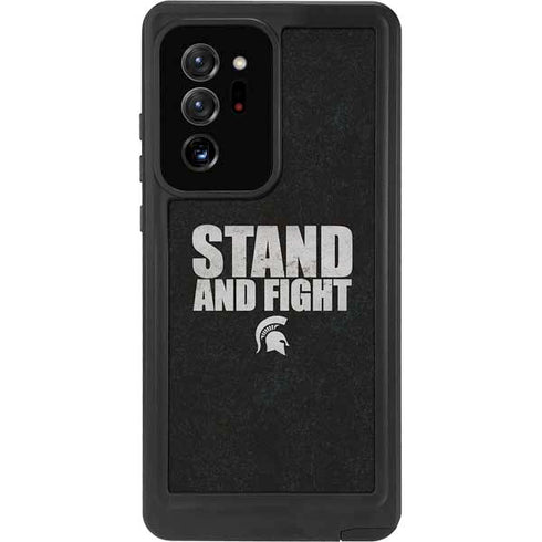 Michigan State University Stand and Fight Galaxy Note20 Ultra 5G Waterproof Case