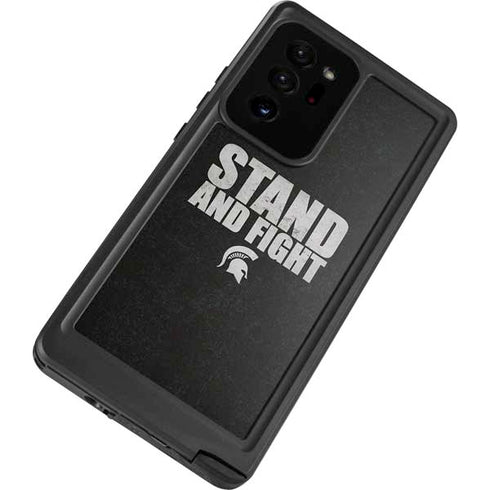 Michigan State University Stand and Fight Galaxy Note20 Ultra 5G Waterproof Case