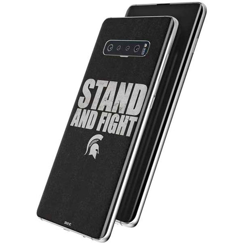 Michigan State University Stand and Fight Galaxy S10 Plus Skin