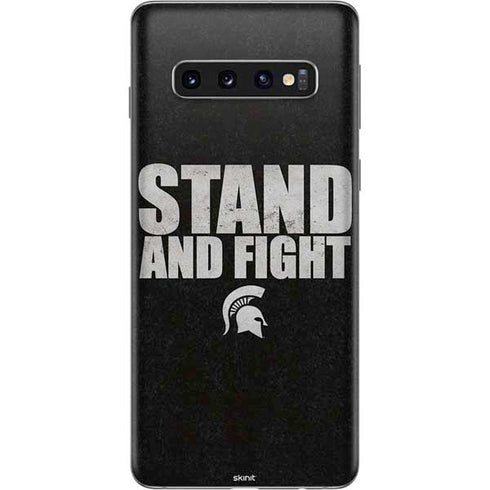 Michigan State University Stand and Fight Galaxy S10 Skin
