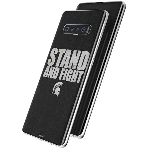 Michigan State University Stand and Fight Galaxy S10 Skin