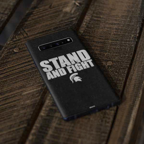 Michigan State University Stand and Fight Galaxy S10 Skin