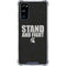 Michigan State University Stand and Fight Galaxy S20 FE Clear Case