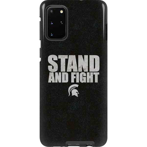 Michigan State University Stand and Fight Galaxy S20 Plus Pro Case
