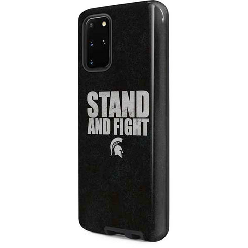 Michigan State University Stand and Fight Galaxy S20 Plus Pro Case