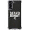 Michigan State University Stand and Fight Galaxy S21 5G Clear Case