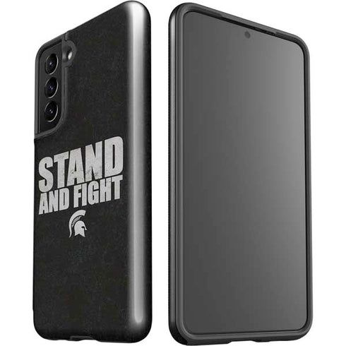 Michigan State University Stand and Fight Galaxy S21 5G Pro Case