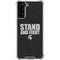 Michigan State University Stand and Fight Galaxy S21 FE Clear Case