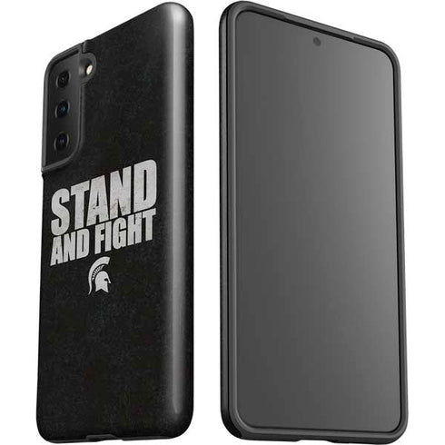 Michigan State University Stand and Fight Galaxy S21 FE Pro Case