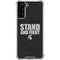 Michigan State University Stand and Fight Galaxy S21 Plus 5G Clear Case