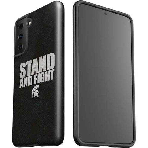 Michigan State University Stand and Fight Galaxy S21 Plus 5G Pro Case