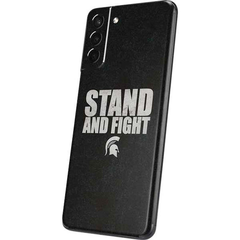 Michigan State University Stand and Fight Galaxy S21 Plus 5G Skin