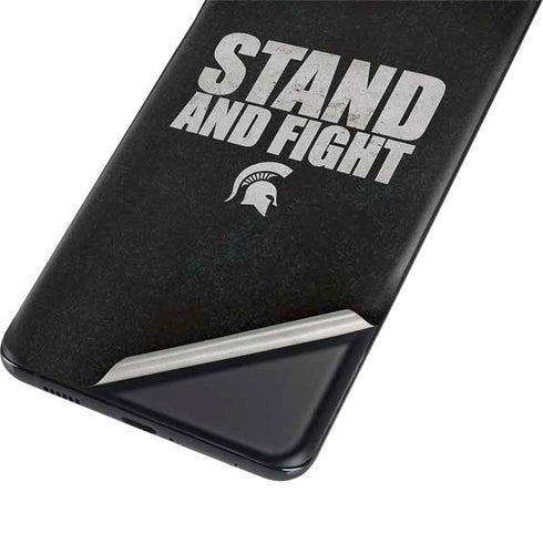 Michigan State University Stand and Fight Galaxy S21 Plus 5G Skin