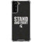 Michigan State University Stand and Fight Galaxy S22 Plus Clear Case