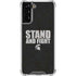 Michigan State University Stand and Fight Galaxy S22 Plus Clear Case