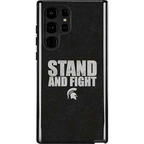 Michigan State University Stand and Fight Galaxy S22 Ultra Pro Case