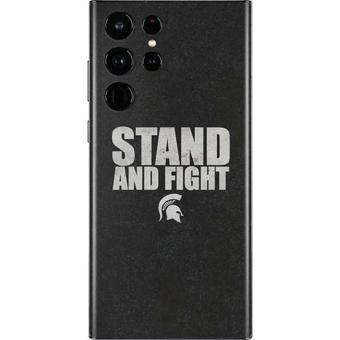 Michigan State University Stand and Fight Galaxy S22 Ultra Skin