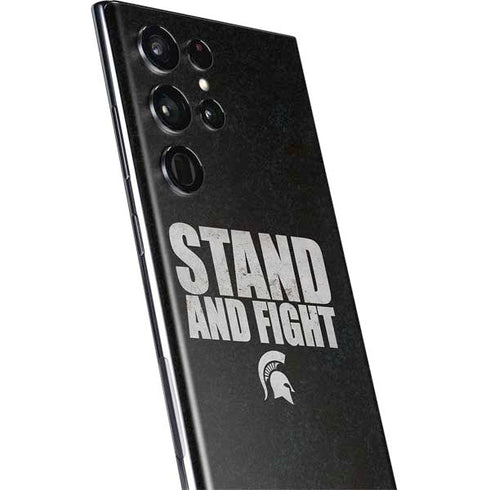 Michigan State University Stand and Fight Galaxy S22 Ultra Skin